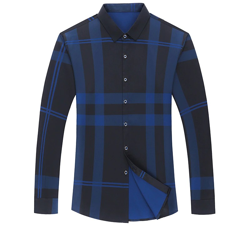 Camisa manga corta varón azul