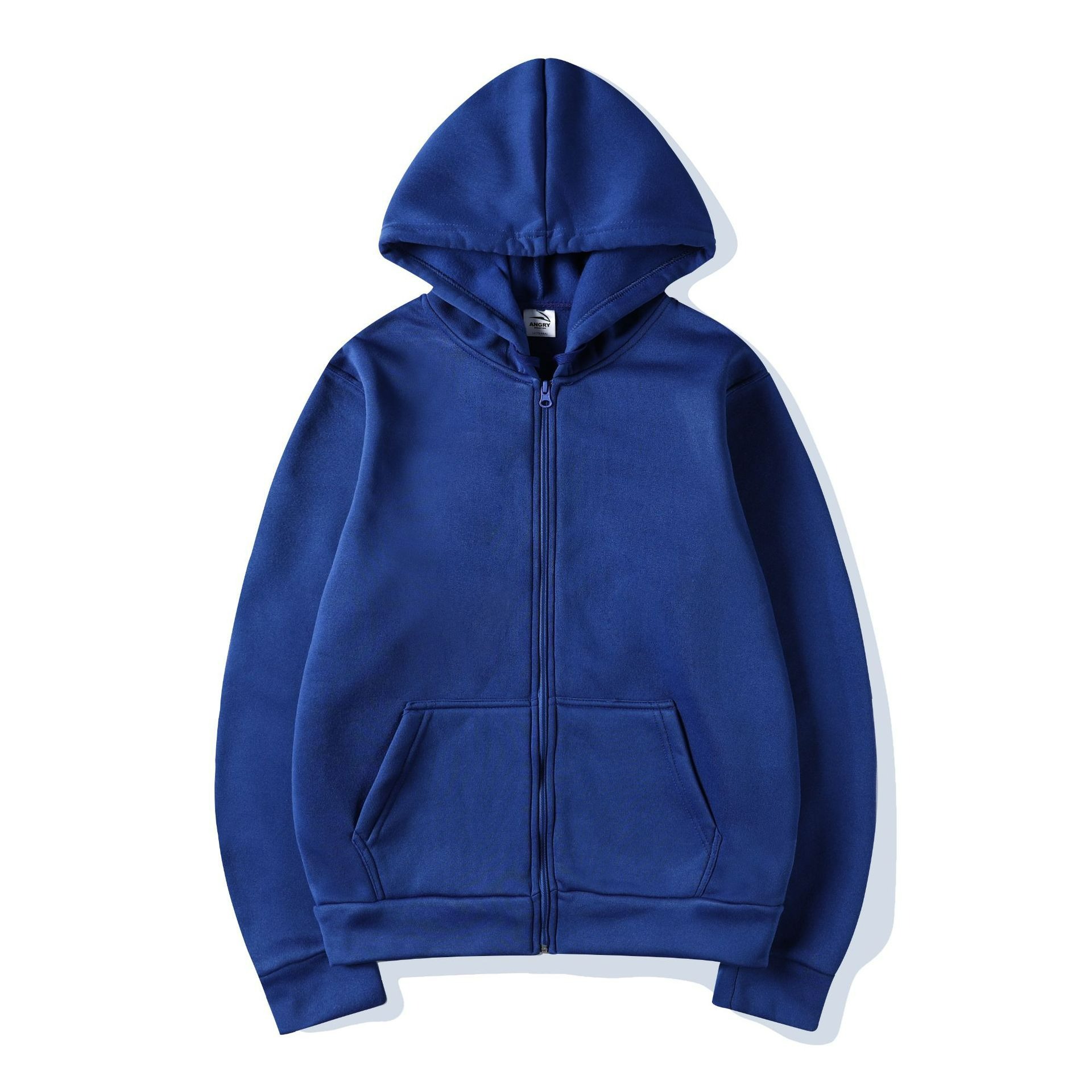 Sudadera con capucha para hombre azul