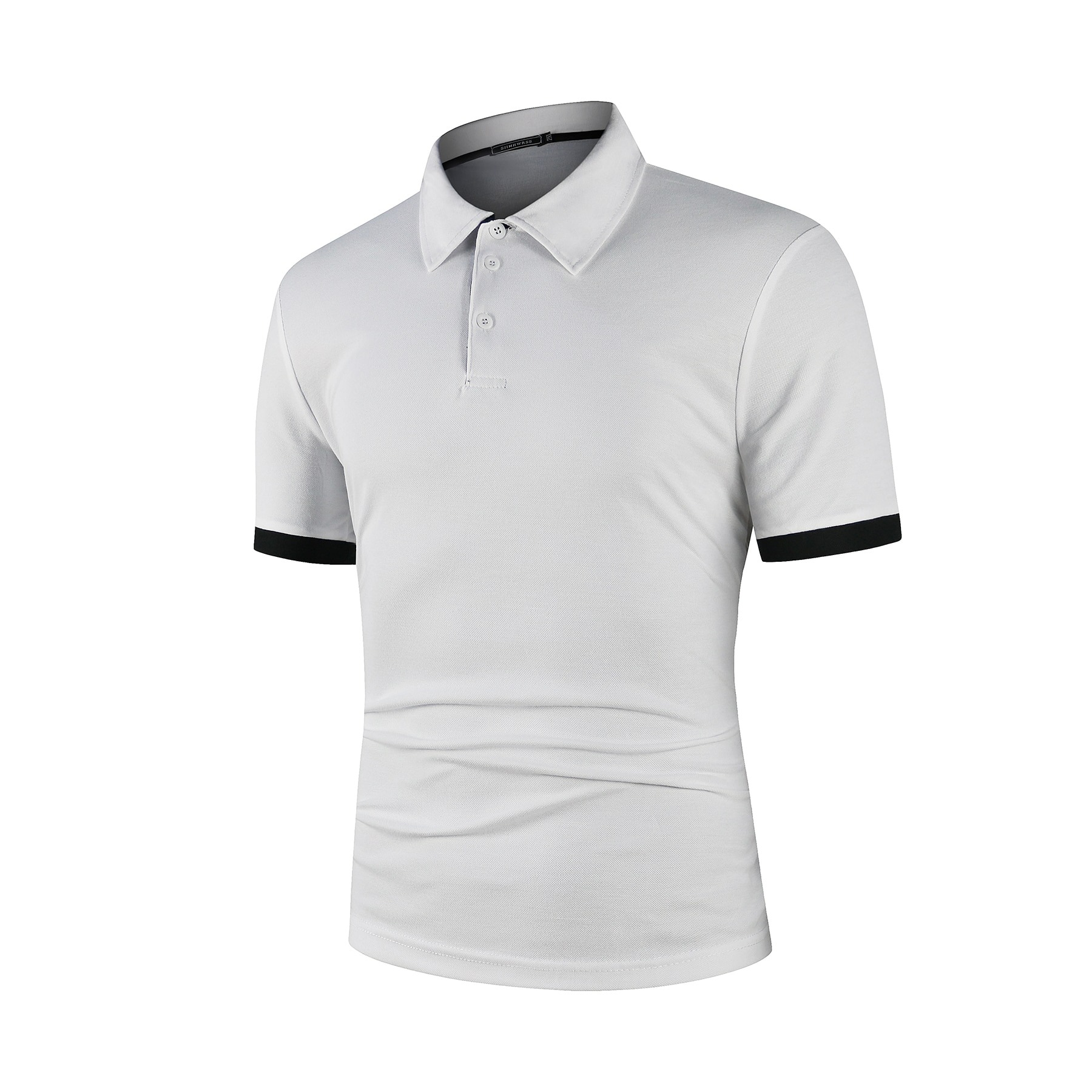 polo camisero varón blanco