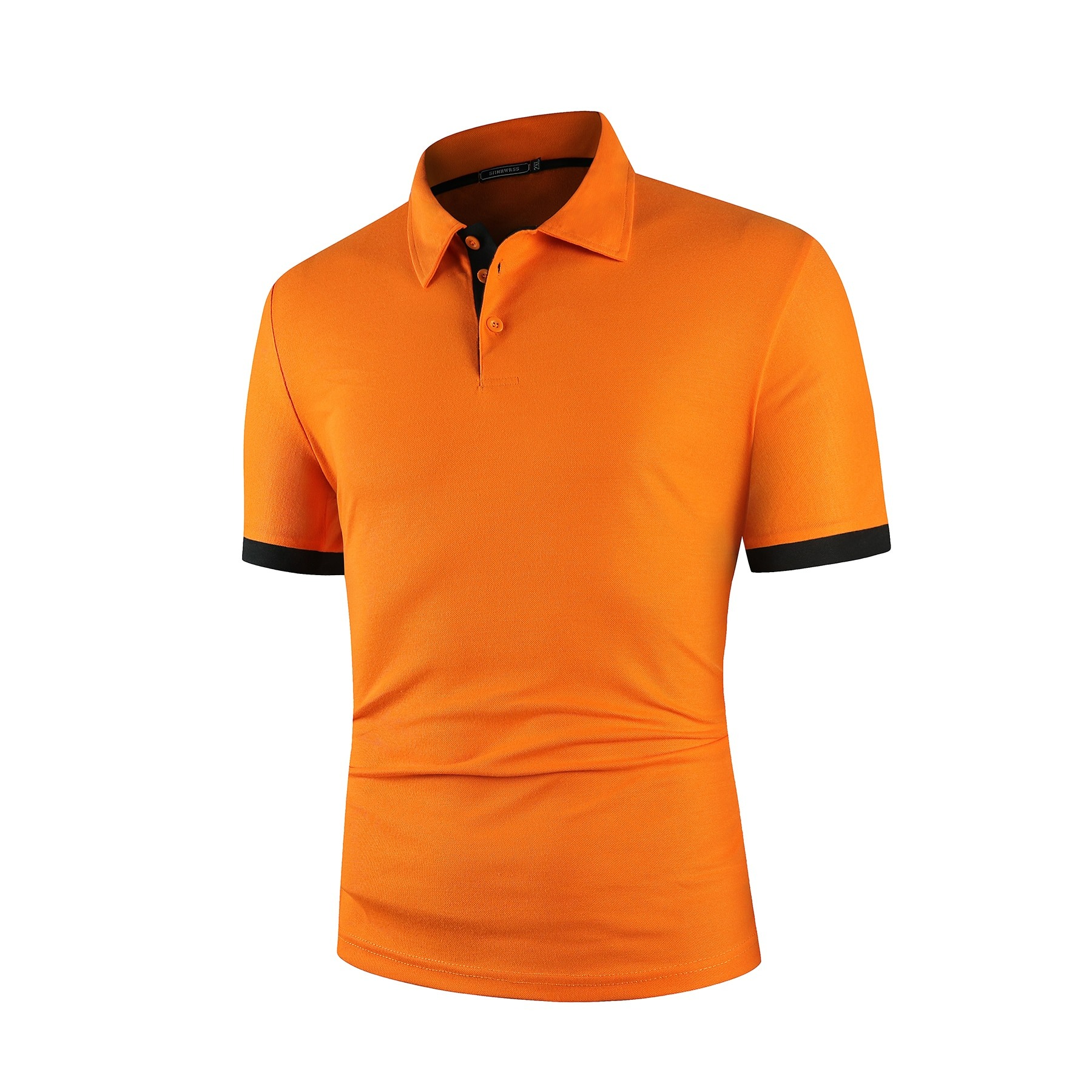 polo camisero varón naranja